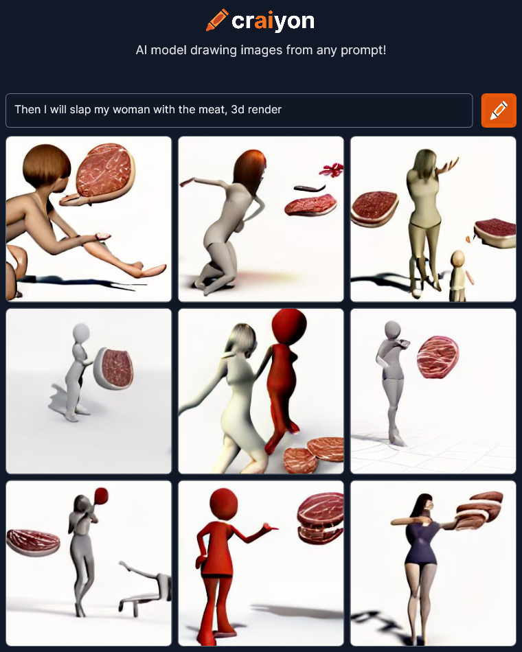 craiyon_125227_Then_I_will_slap_my_woman_with_the_meat__3d_render_br_.png
